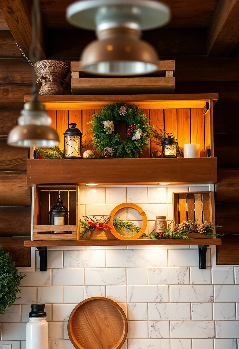 above kitchen cabinet decor ideas 13