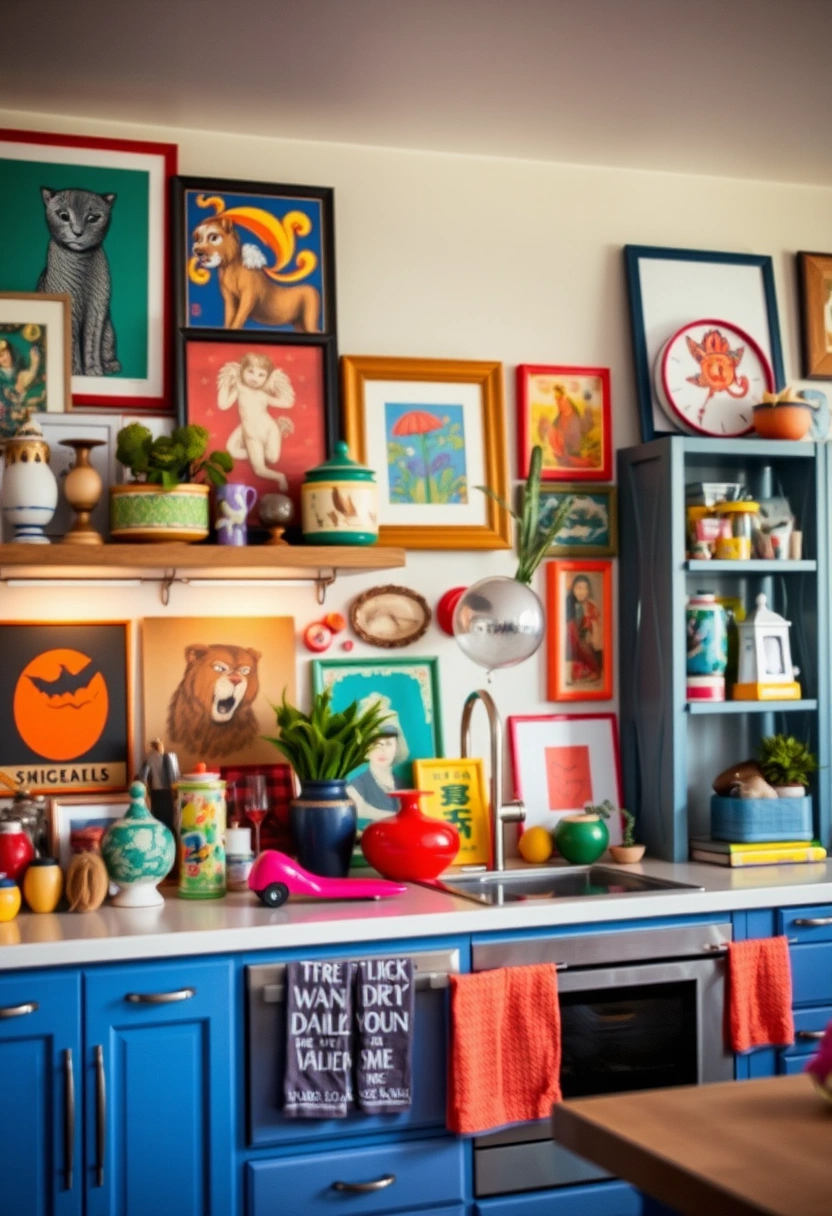 above kitchen cabinet decor ideas 14