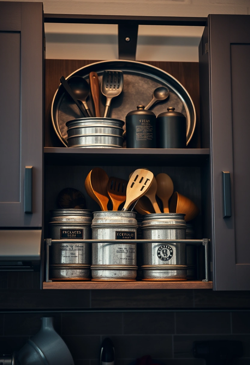 above kitchen cabinet decor ideas 5