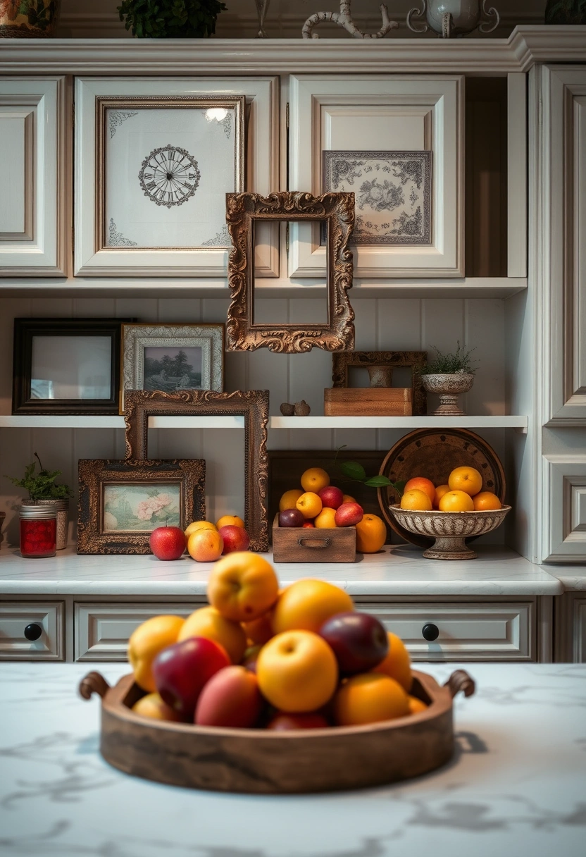 above kitchen cabinet decor ideas 8