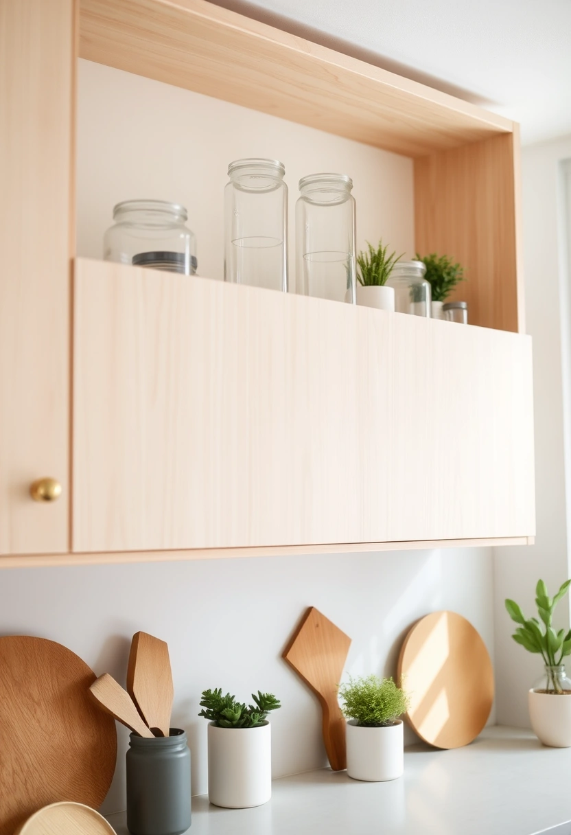 above kitchen cabinet decor ideas 9