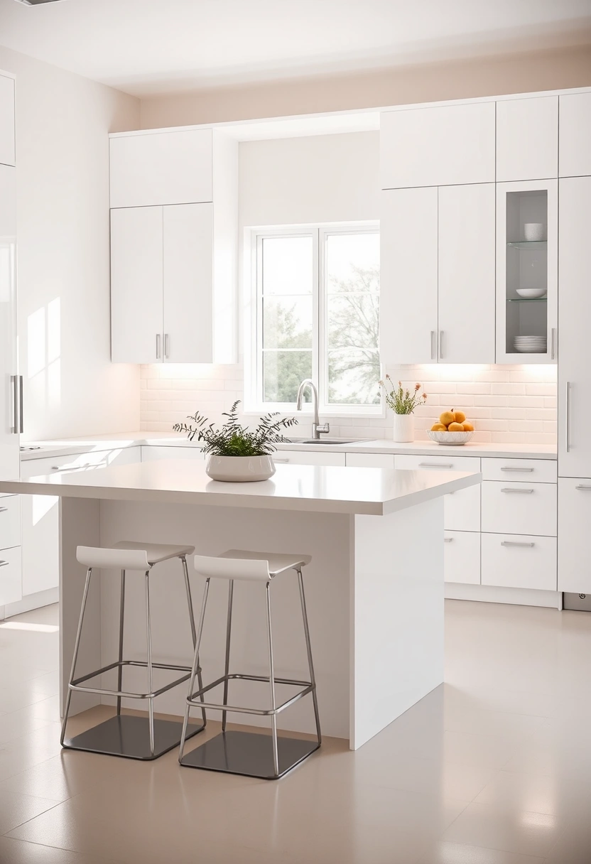 all white kitchen ideas 1