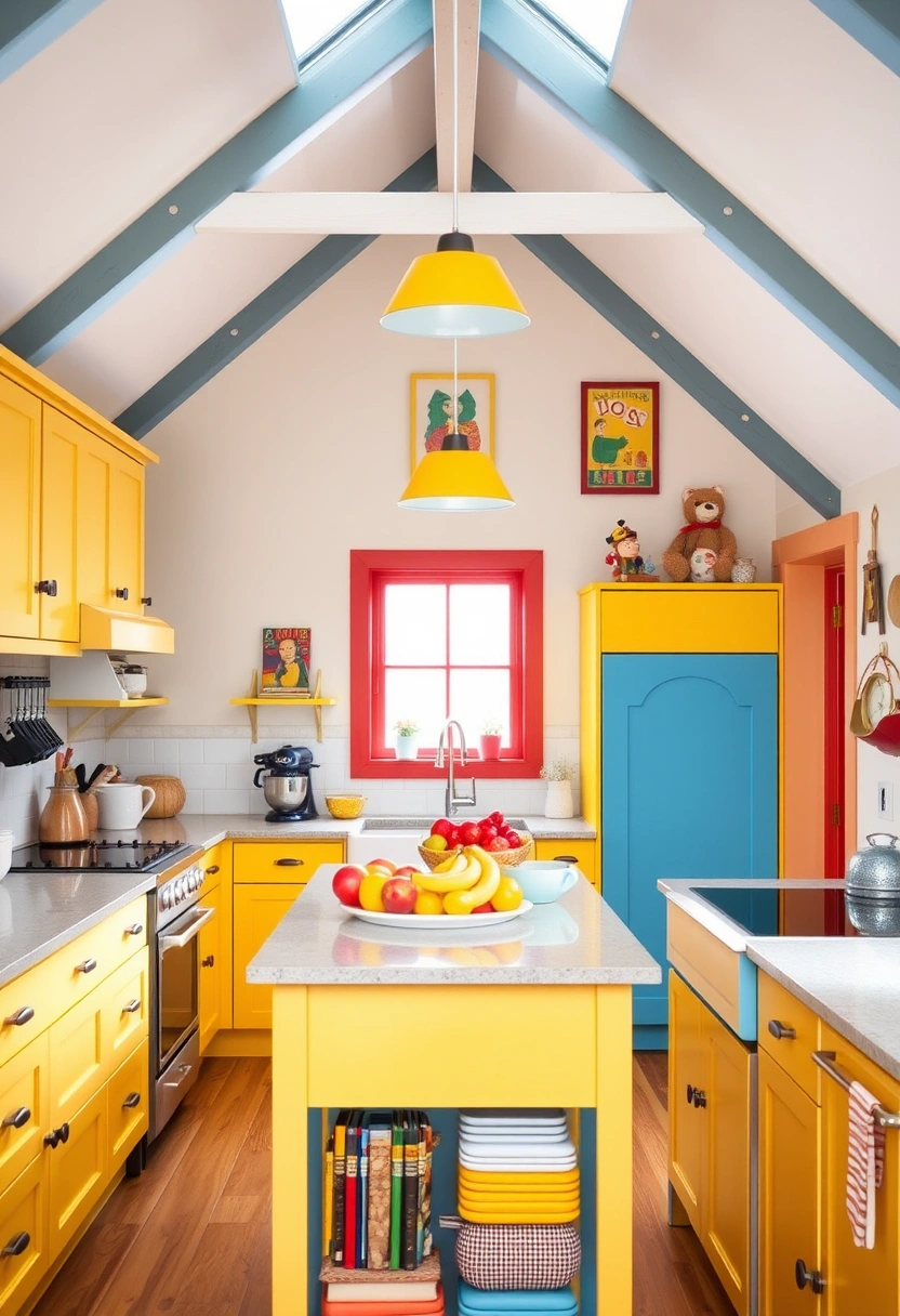 attic kitchen ideas 10