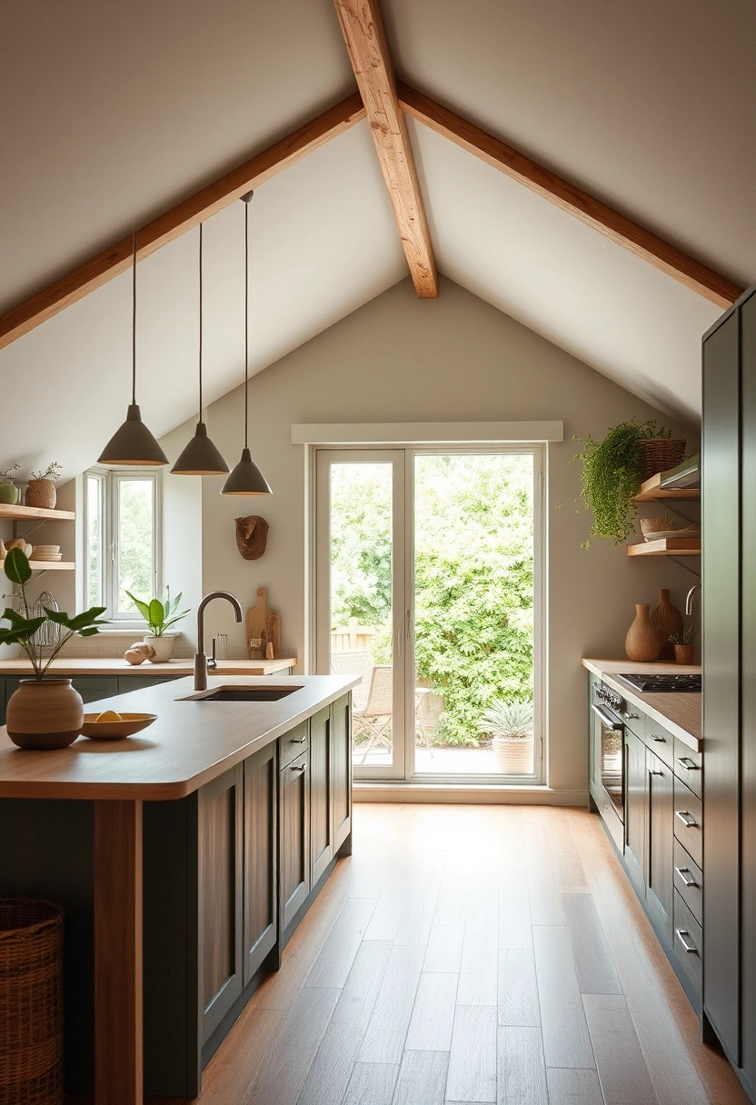 attic kitchen ideas 16