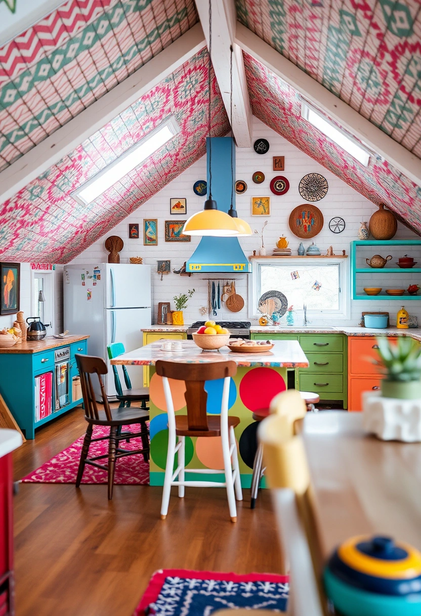 attic kitchen ideas 18