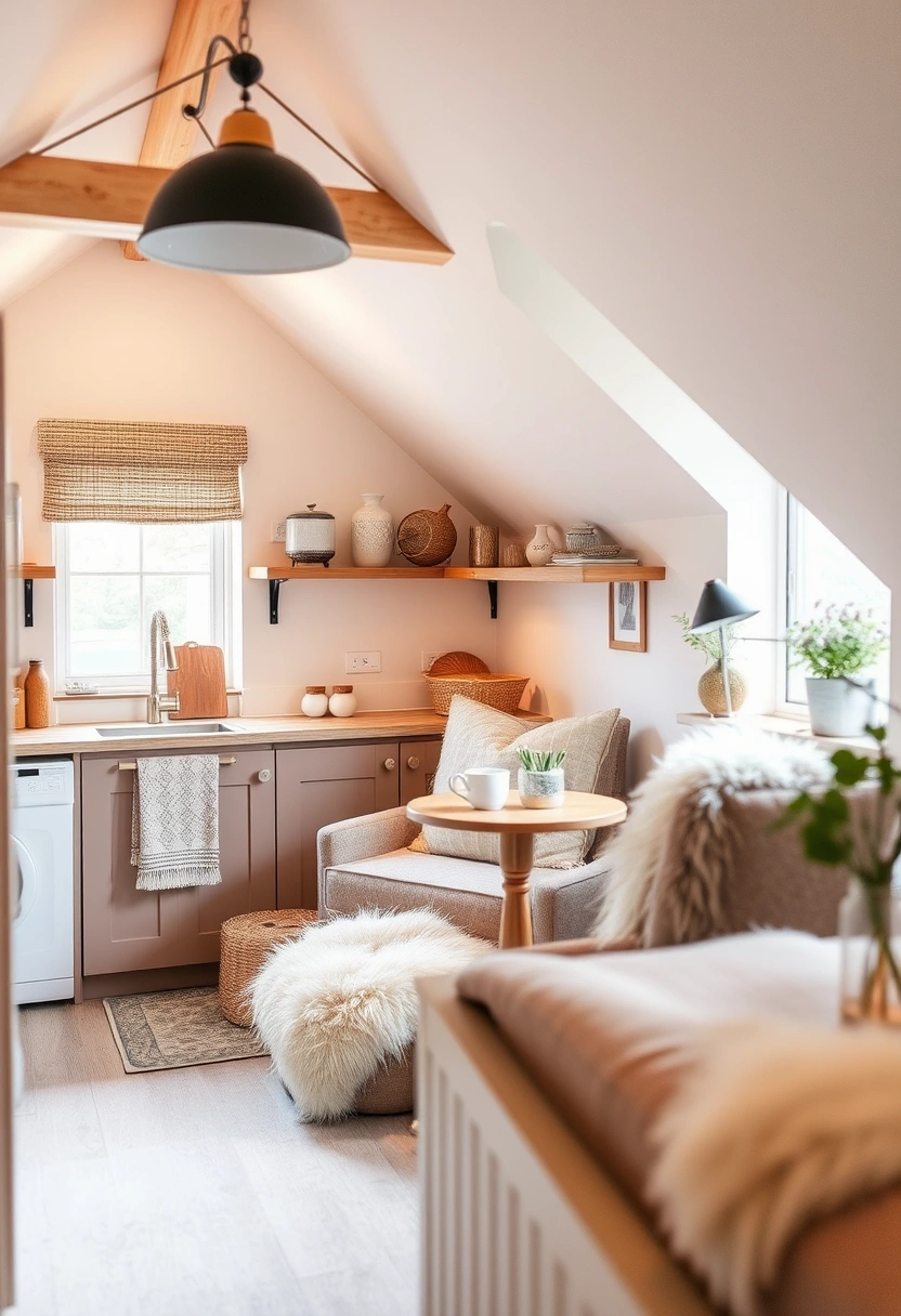 attic kitchen ideas 19
