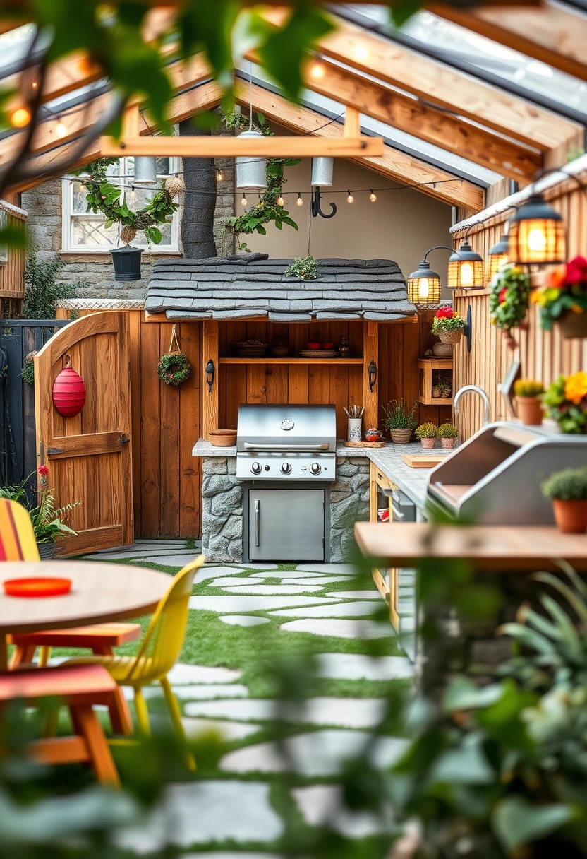 backyard kitchen ideas 16