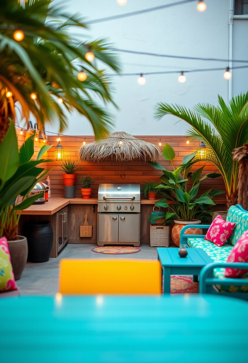 backyard kitchen ideas grill station 10