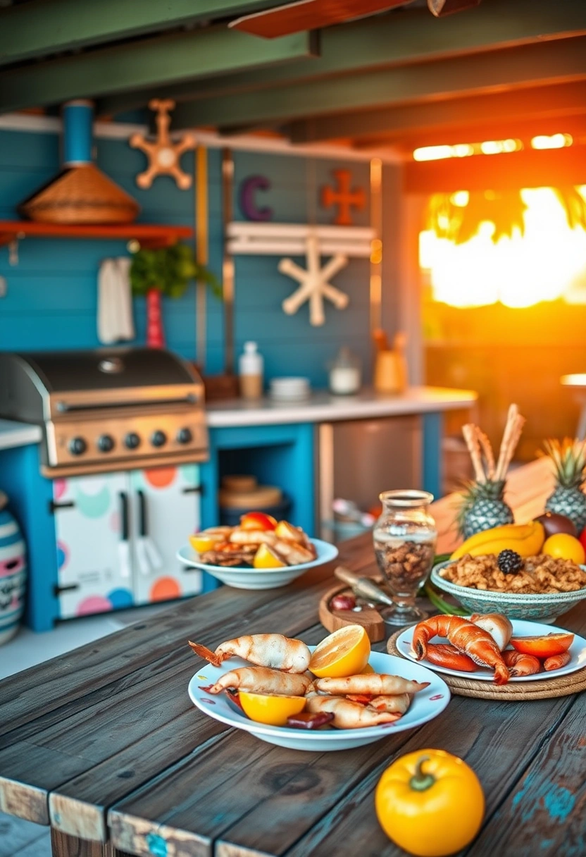 backyard kitchen ideas grill station 12