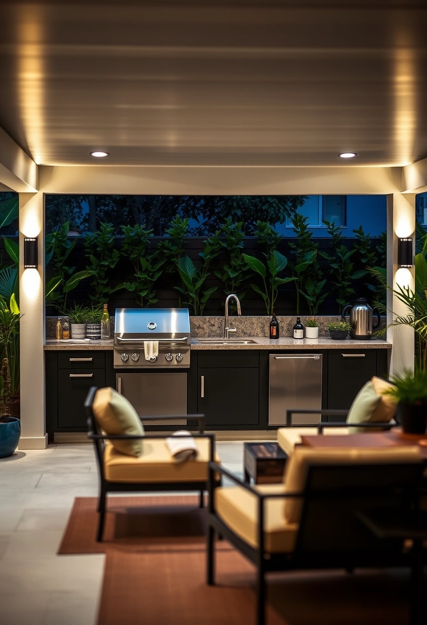 backyard kitchen ideas grill station 18