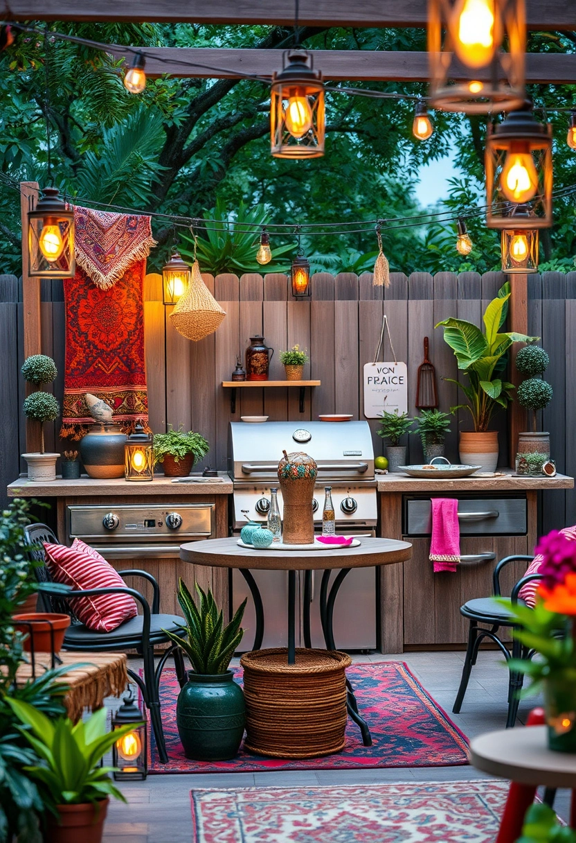 backyard kitchen ideas grill station 6