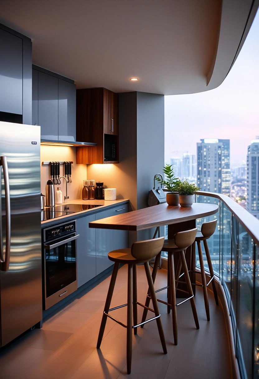 balcony kitchen ideas 2