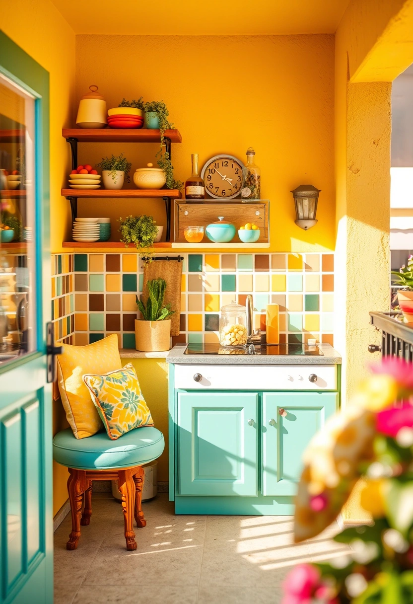 balcony kitchen ideas 9