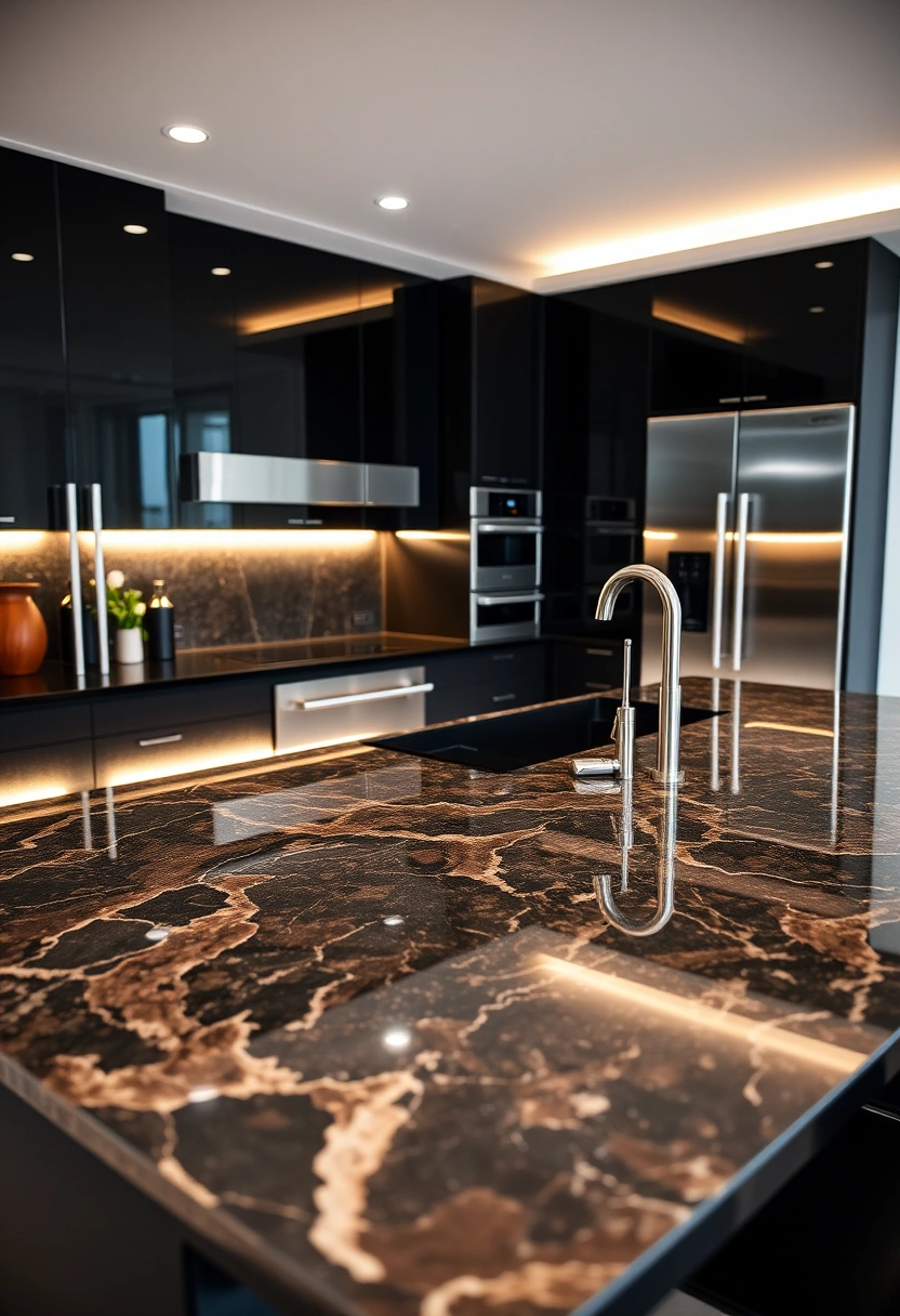 baltic brown granite kitchen ideas 3