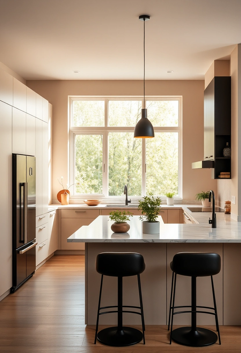 beige kitchen ideas modern 1
