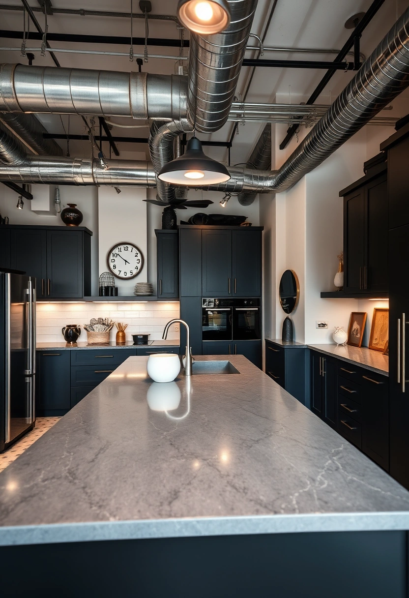 black and gray kitchen ideas 12