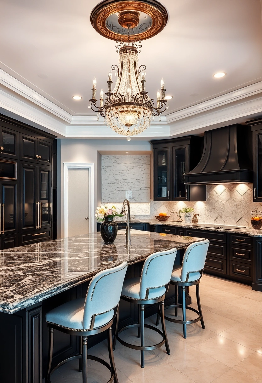 black and gray kitchen ideas 13