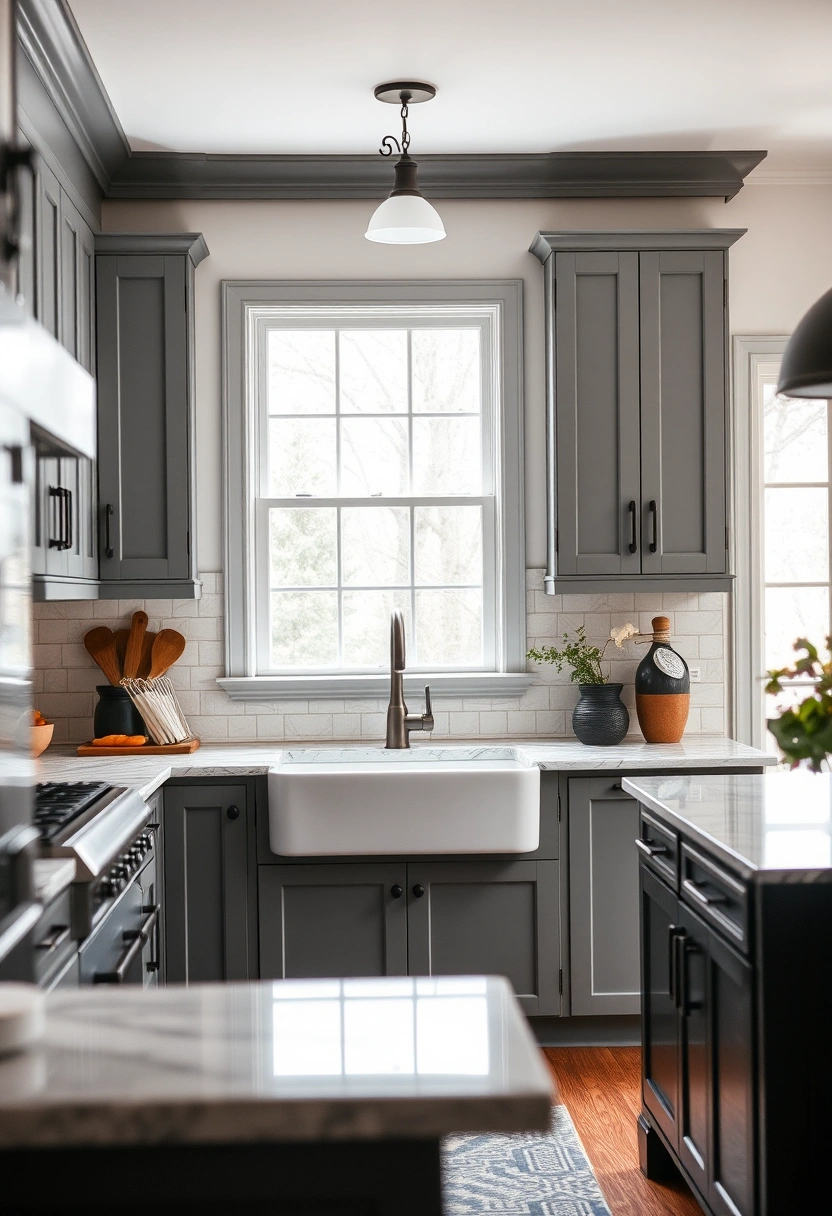 black and gray kitchen ideas 7