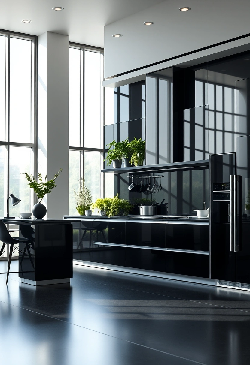 black and grey kitchen ideas 11