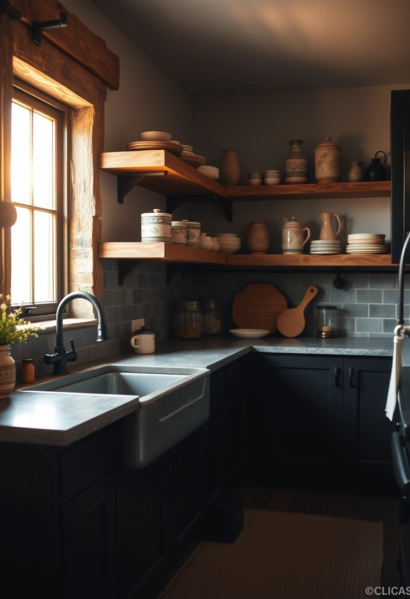 black and grey kitchen ideas 2