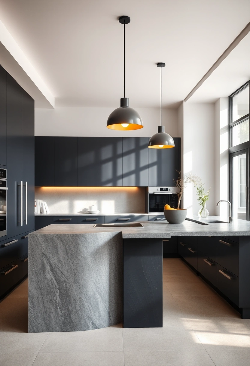 black and grey kitchen ideas 6