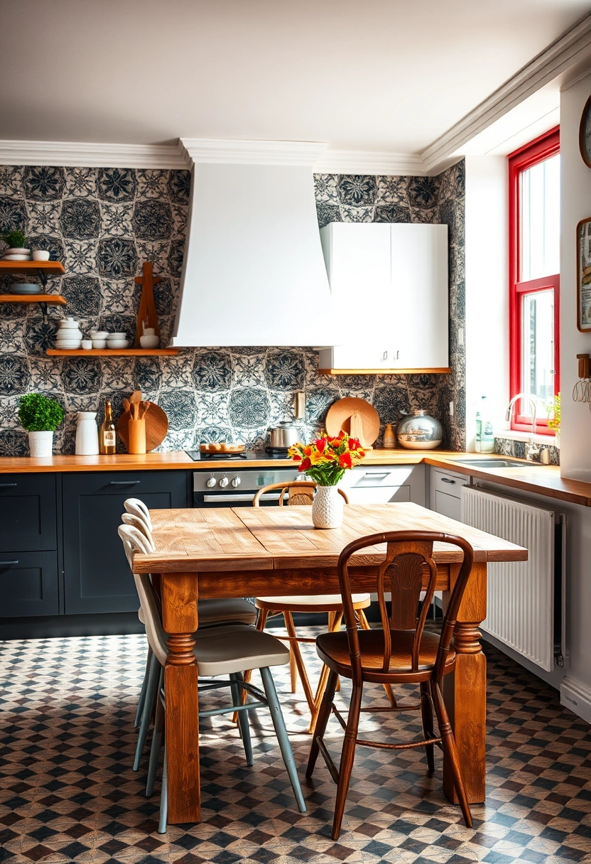black and white kitchen backsplash ideas 8
