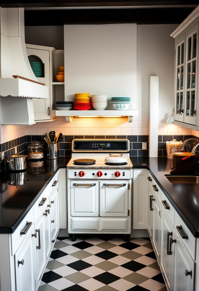 black and white kitchen ideas 15