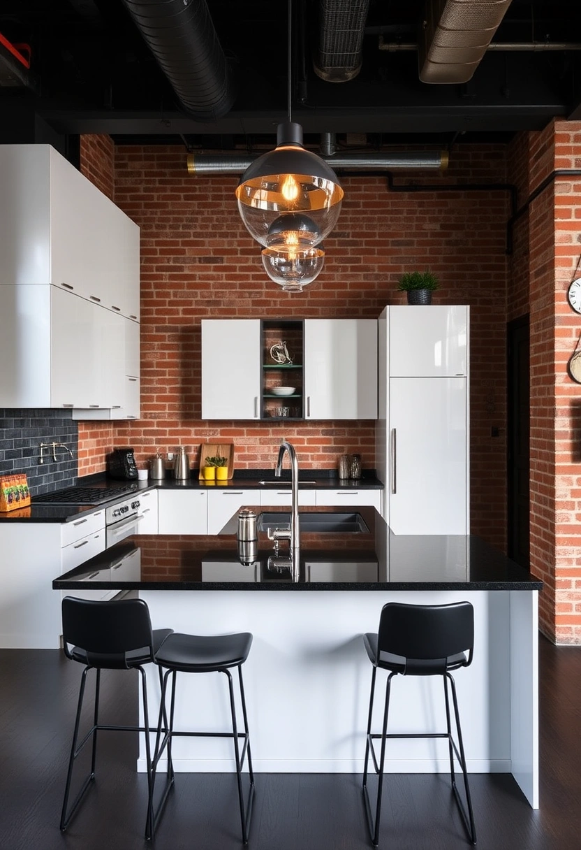 black and white kitchen ideas 4