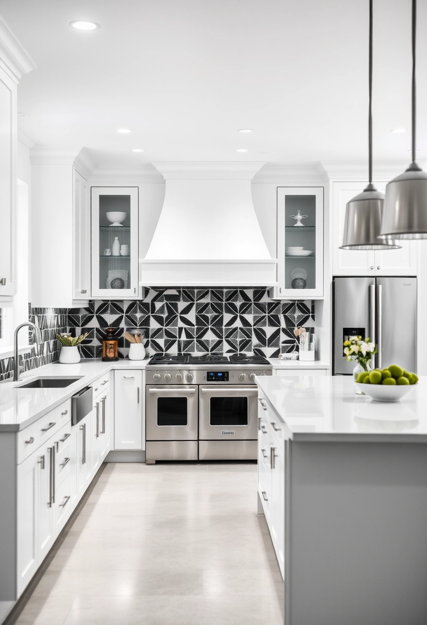 black and white kitchen ideas modern interior design 9