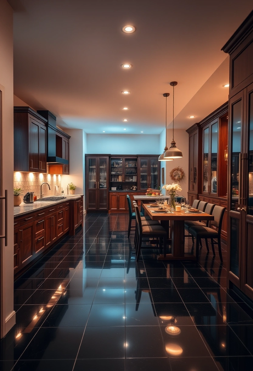 black floor kitchen ideas 13