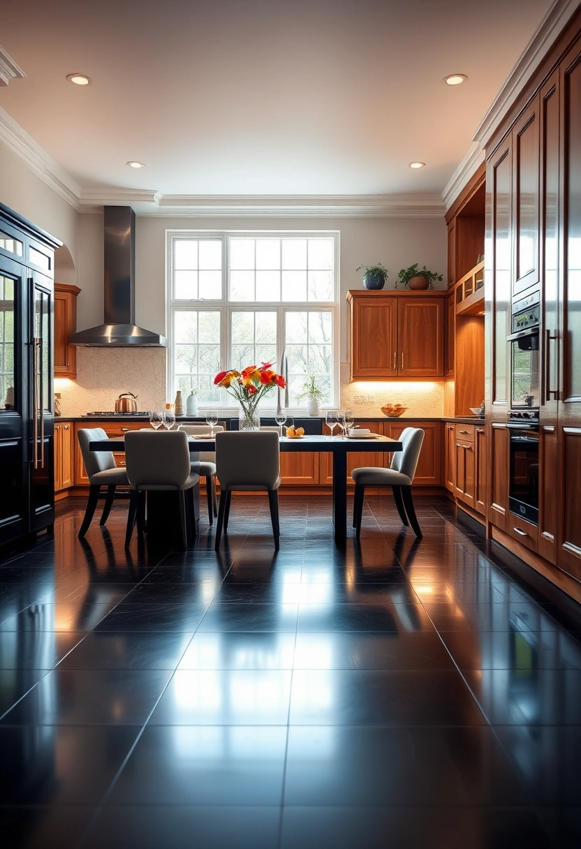 black floor kitchen ideas 2