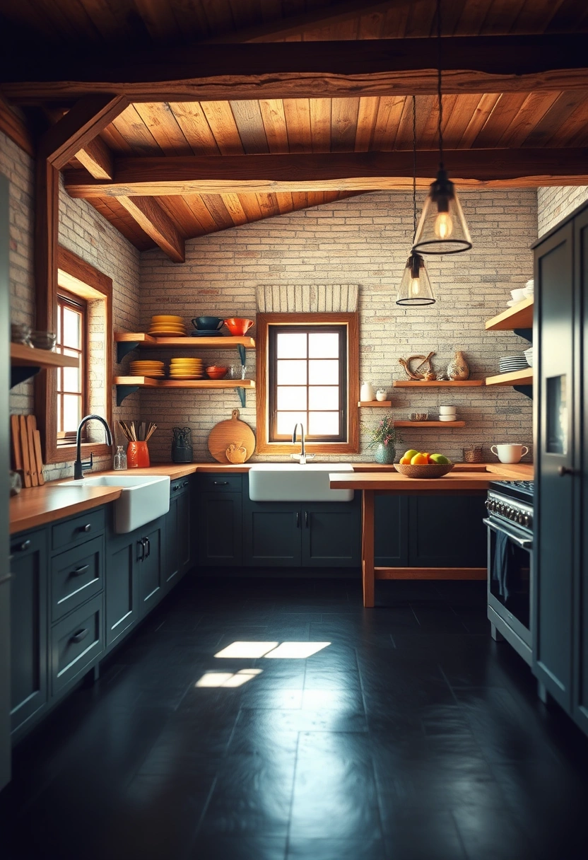 black floor kitchen ideas 3