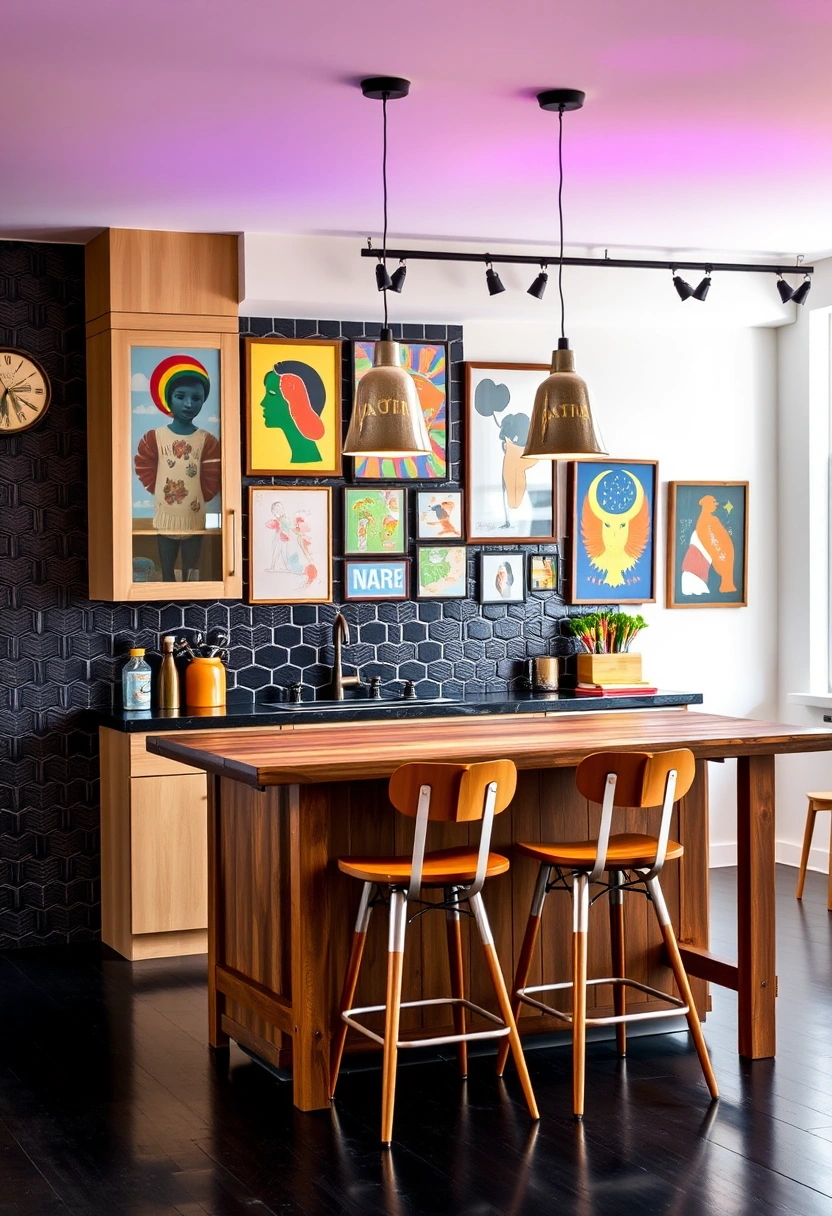 black kitchen backsplash ideas 11