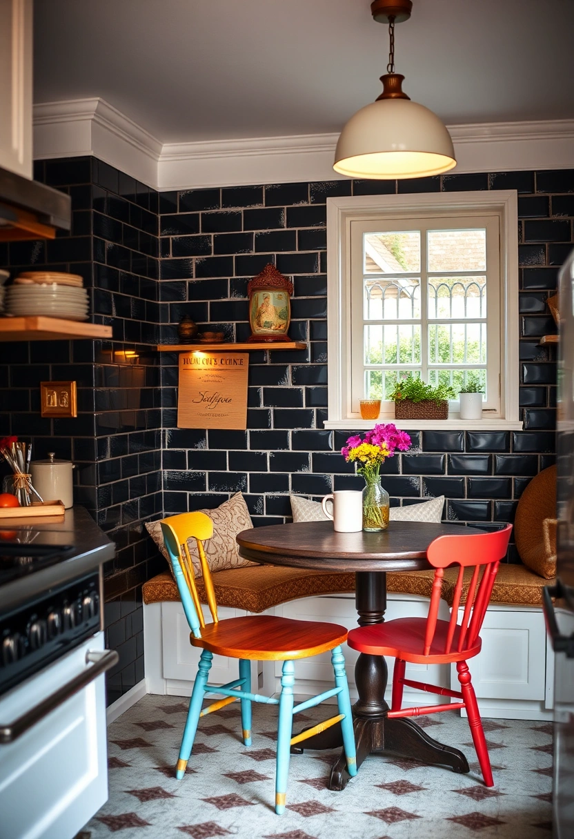 black kitchen backsplash ideas 18
