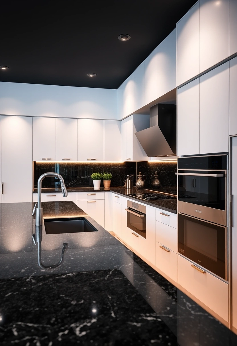 black kitchen backsplash ideas 20