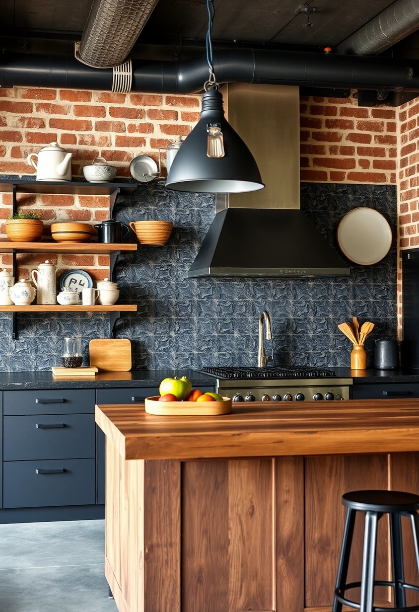 black kitchen backsplash ideas 3