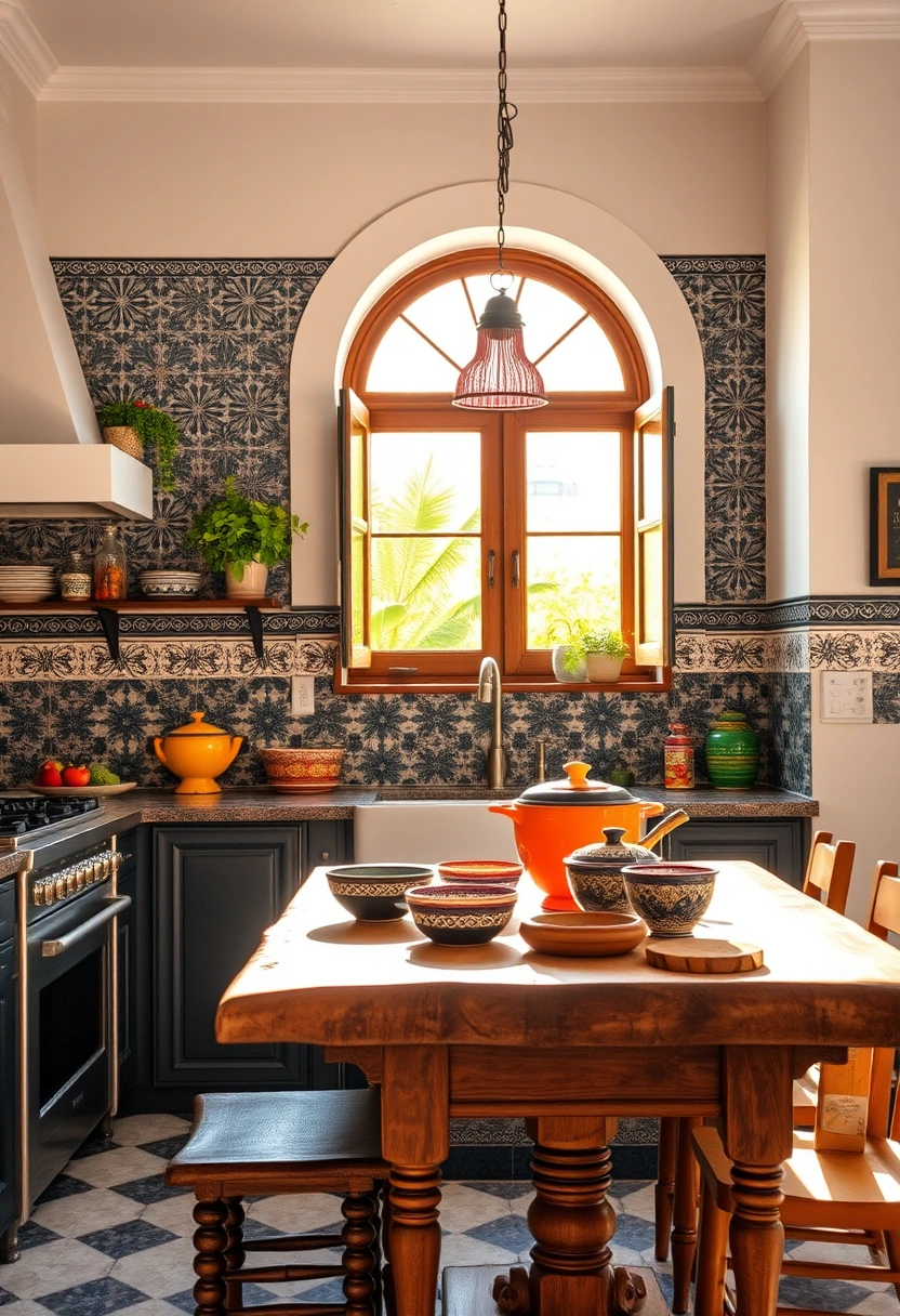 black kitchen backsplash ideas 5
