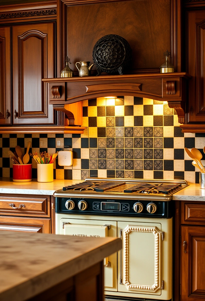 black kitchen backsplash ideas 9