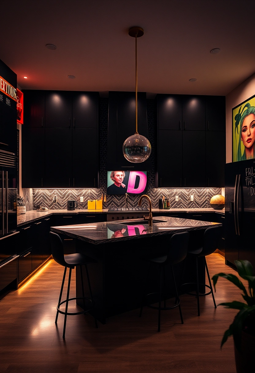 black kitchen cabinets ideas 14
