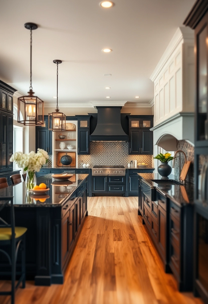 black kitchen cabinets ideas 20