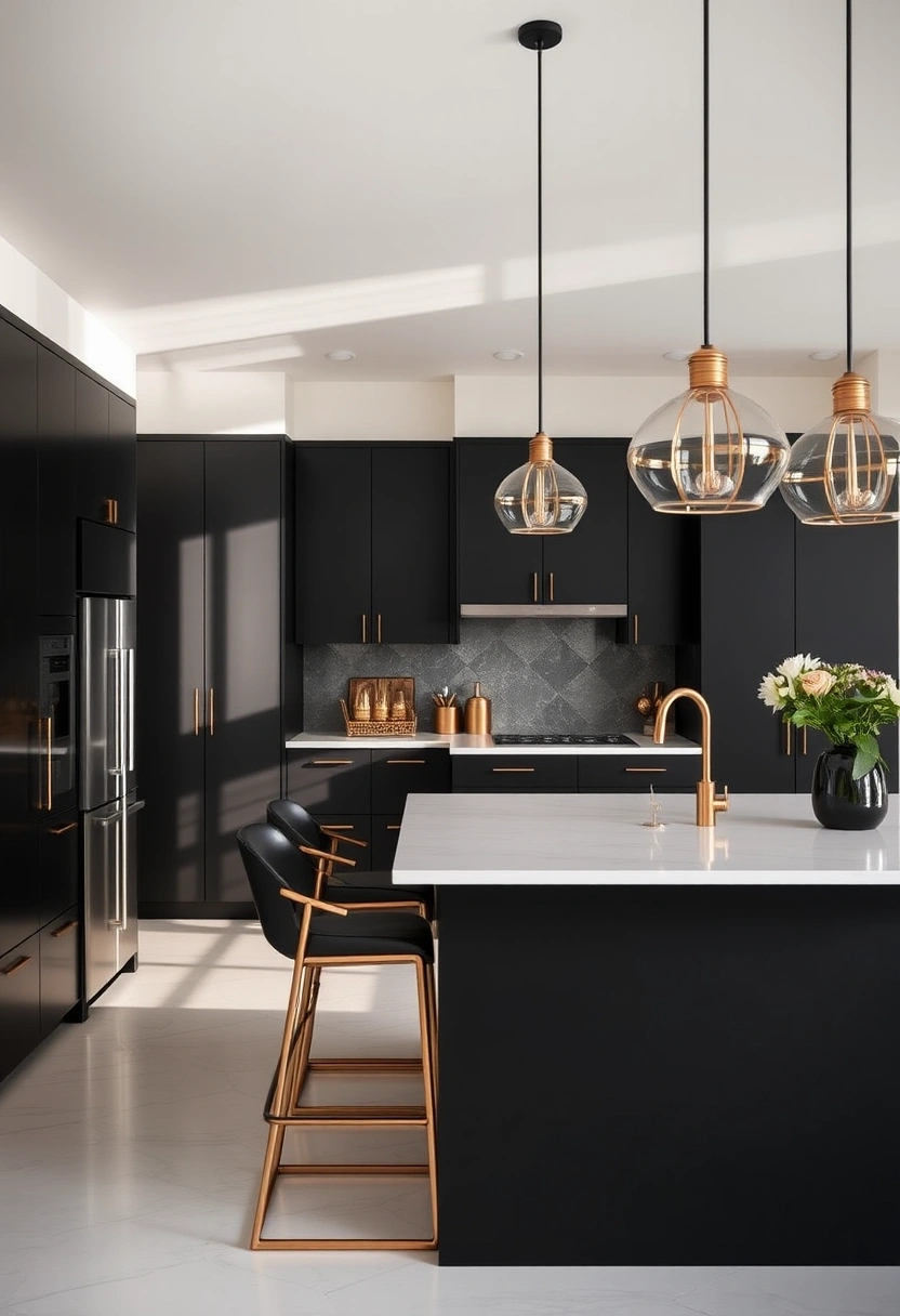 black kitchen cabinets ideas 3