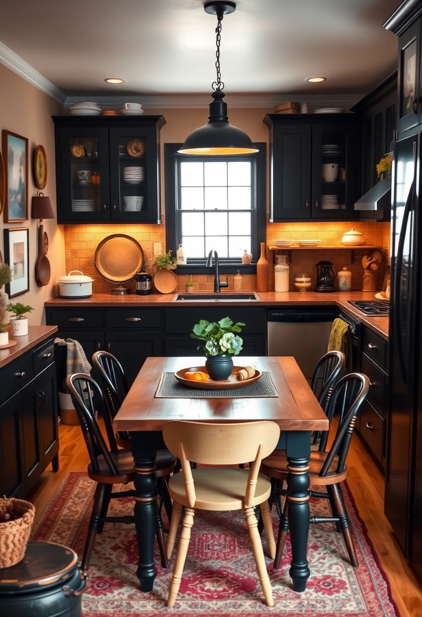 black kitchen cabinets ideas 5