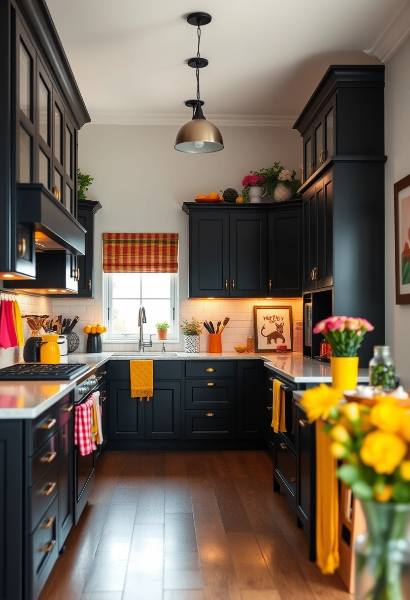 black kitchen cabinets ideas 8