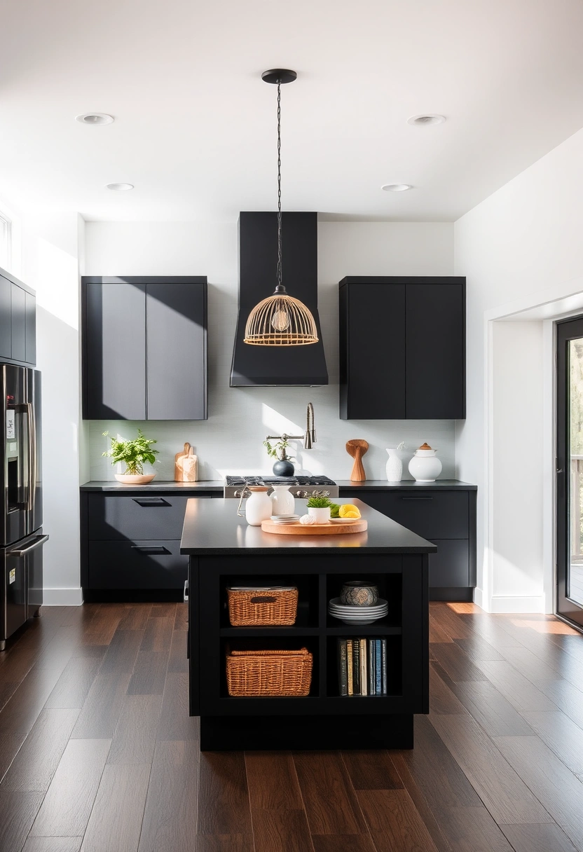 black kitchen decor ideas 17