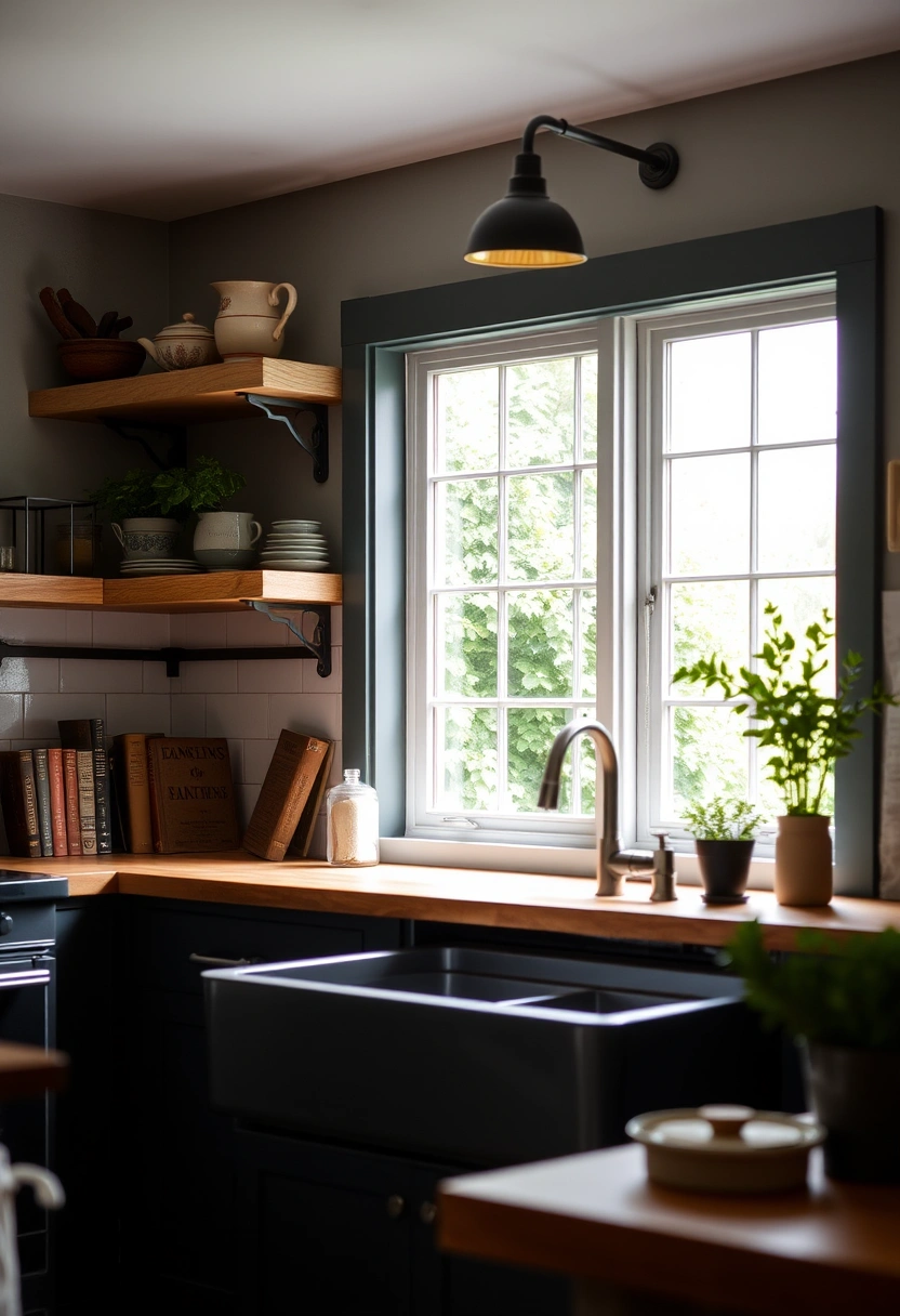 black kitchen decor ideas 2