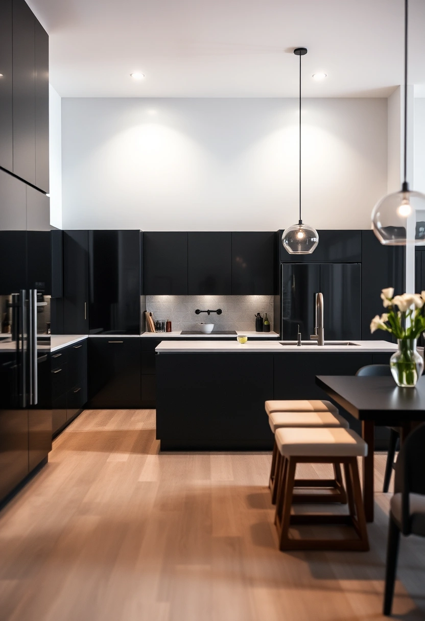 black kitchen decor ideas 20