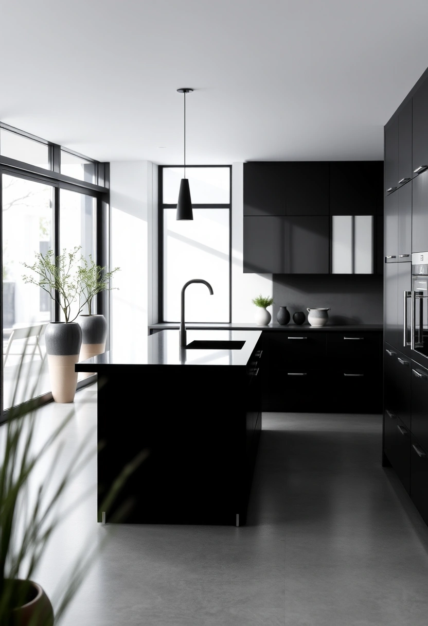 black kitchen decor ideas 5