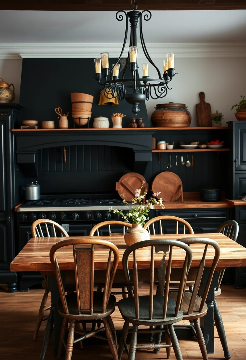 black kitchen decor ideas 6
