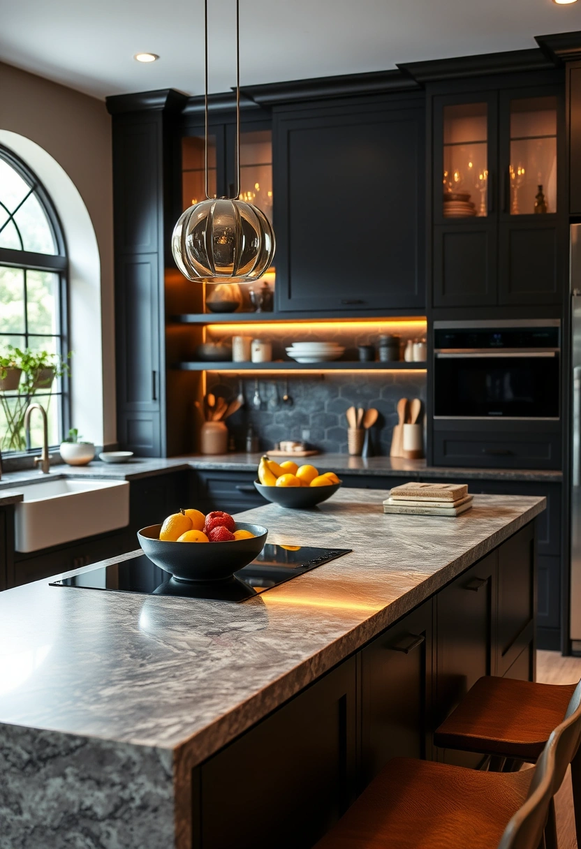 black kitchen ideas 12