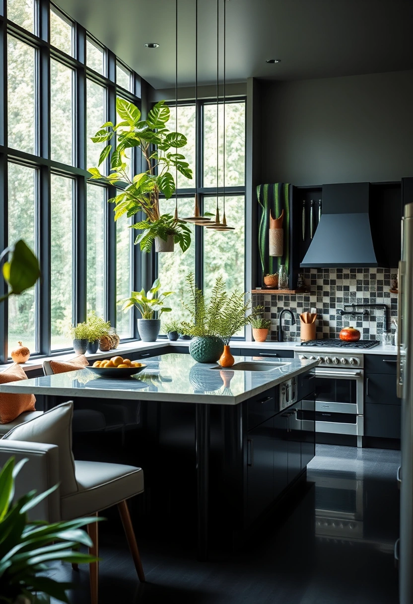 black kitchen ideas 8